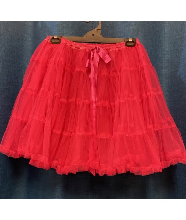 Hot Pink Tulle Skirt #1 ADULT HIRE